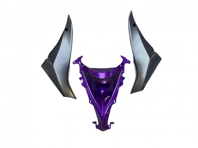 2008-2010 Kawasaki ZX10R Motorcycle Fairings - Purple Black UK