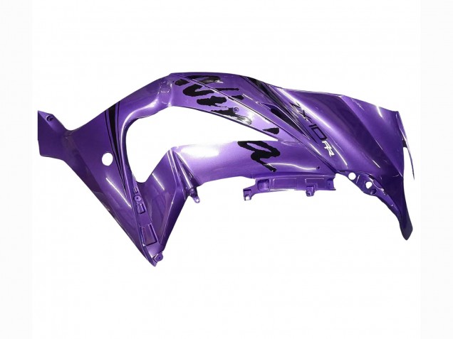 2011-2015 Kawasaki ZX10R Motorcycle Fairing - Purple Matte Black UK