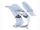 2016-2020 Kawasaki ZX10R Motorcycle Fairings - White Gold Black UK