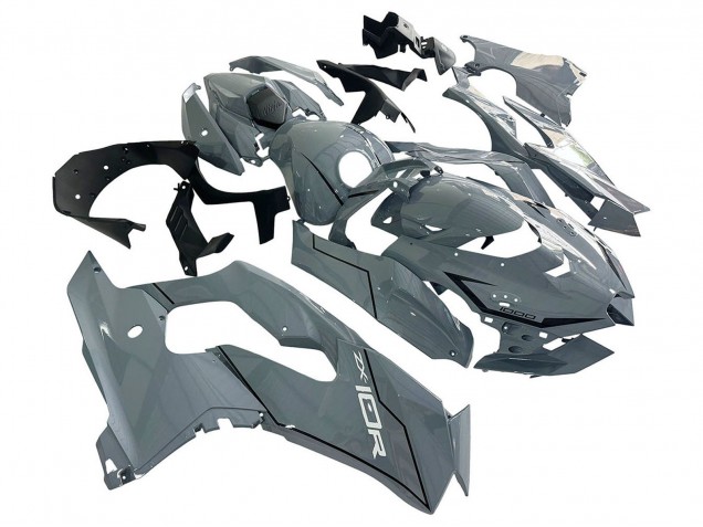 2021-2025 Kawasaki ZX10R Motorcycle Fairings - Grey UK
