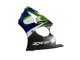 1998-1999 Kawasaki ZX6R Motorcycle Fairings - Green White Blue Silver Glossy Black UK