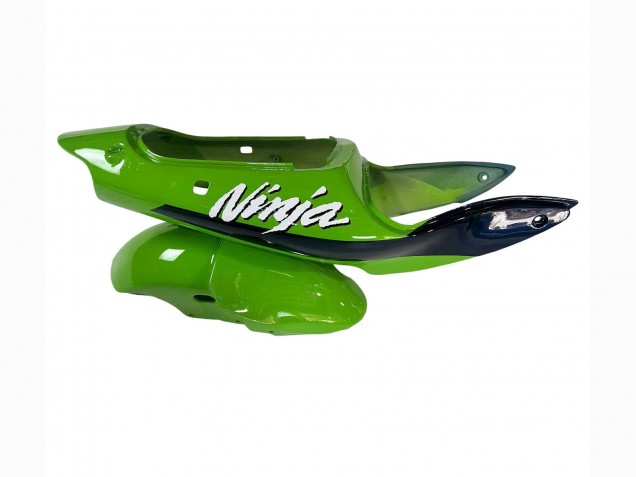 1998-1999 Kawasaki ZX6R Motorcycle Fairings - Green White Blue Silver Glossy Black UK