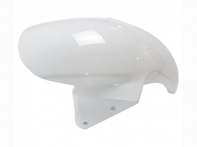 2003-2004 Kawasaki ZX6R Motorcycle Fairings - White Black Decals UK