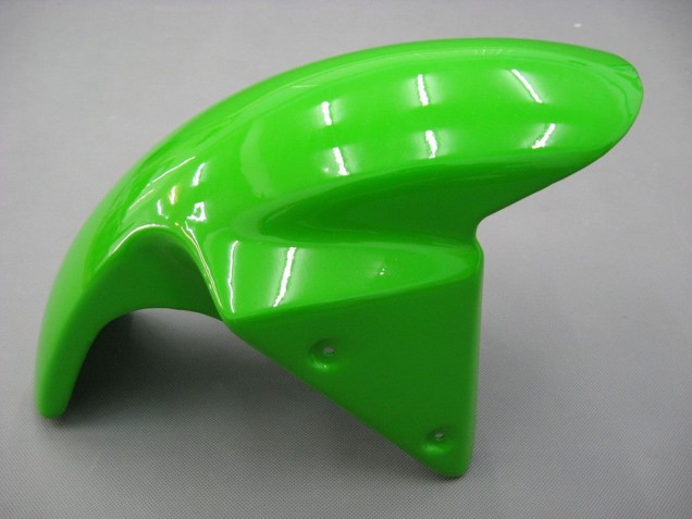 2003-2004 Kawasaki ZX6R Motorcycle Fairings - Green White Black Elf Bridgestone UK