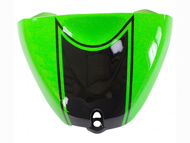 2005-2006 Kawasaki ZX6R Motorcycle Fairings - Green Red Black Elf 66 UK