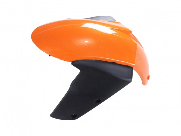 2007-2008 Kawasaki ZX6R Motorcycle Fairings - Orange Black Ninja UK