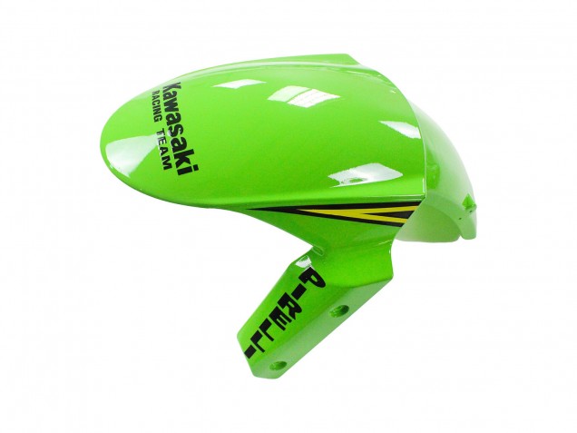 2009-2012 Kawasaki ZX6R Motorcycle Fairings - Green Glossy Black Yellow White Red Elf Monster UK