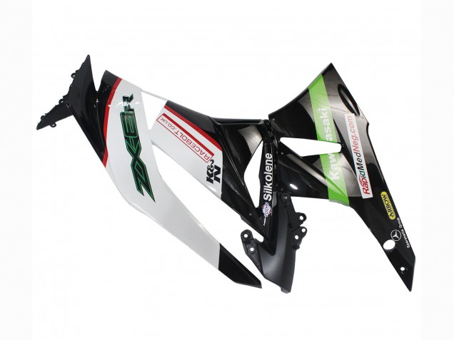 2009-2012 Kawasaki ZX6R Motorcycle Fairings - White Red Black Green UK