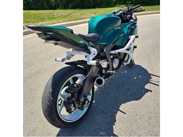2019-2022 Kawasaki ZX6R Motorcycle Fairings - Dark Green UK
