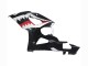2005-2006 Suzuki GSXR 1000 Motorcycle Fairings - Glossy Black Red White Shark UK