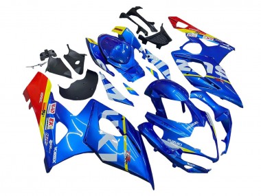 2005-2006 Suzuki GSXR 1000 Motorcycle Fairings - Blue Yellow Red White UK