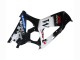 2007-2008 Suzuki GSXR 1000 Motorcycle Fairings - Glossy Black White West UK