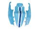 2007-2008 Suzuki GSXR 1000 Motorcycle Fairings - Light Blue Yellow Black Motul Rizla UK