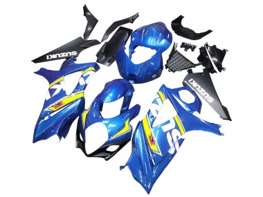 2007-2008 Suzuki GSXR 1000 Motorcycle Fairings - Blue Yellow Black UK