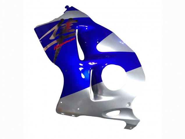 1996-2007 Suzuki GSXR 1300 Hayabusa Motorcycle Fairings - Blue Silver Hayabusa UK