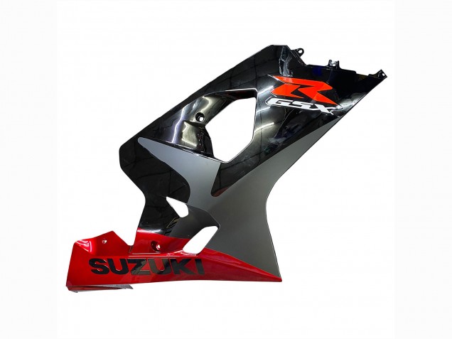 2004-2005 Suzuki GSXR 600 / GSXR 750 Motorcycle Fairings - Black Grey Red UK