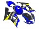 2004-2005 Suzuki GSXR 600 / GSXR 750 Motorcycle Fairings - Blue Yellow Black UK