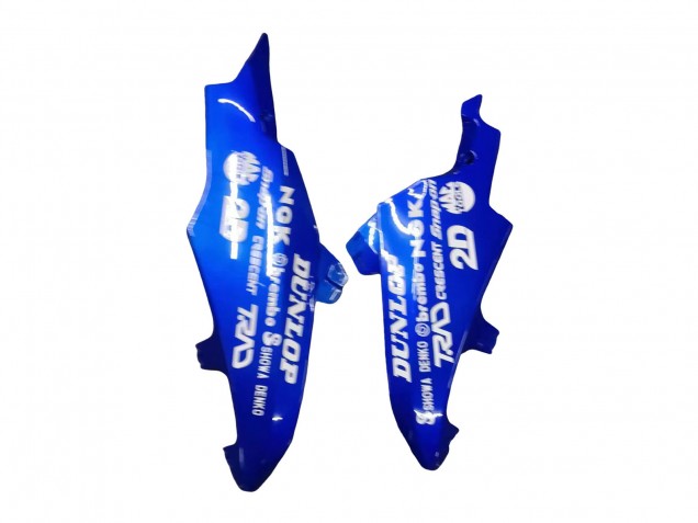 2008-2010 Suzuki GSXR 600 / GSXR 750 Motorcycle Fairings - Blue Yellow Rizla UK