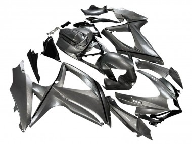 2008-2010 Suzuki GSXR 600 / GSXR 750 Motorcycle Fairings - Matte Grey Black UK