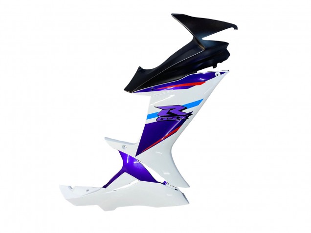 2011-2024 Suzuki GSXR 600 / GSXR 750 Motorcycle Fairings - Blue Purple White UK