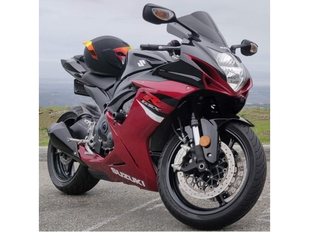2011-2024 Suzuki GSXR 600 / GSXR 750 Bike Fairings - Red Glossy Black UK