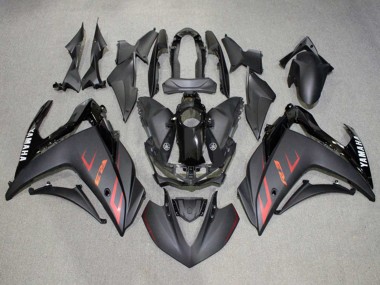 2015-2018 Yamaha YZF R3/R25 Motorcycle Fairings - Glossy Black Matte Black Red UK