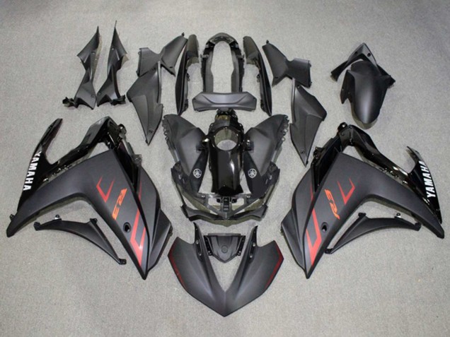 2015-2018 Yamaha YZF R3/R25 Motorcycle Fairings - Glossy Black Matte Black Red UK