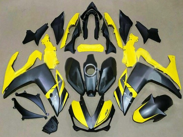 2015-2018 Yamaha YZF R3/R25 Motorcycle Fairings - Yellow Black UK