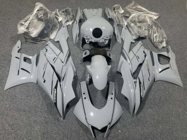 2015-2018 Yamaha YZF R3/R25 Motorcycle Fairings - Nardo Grey Black UK