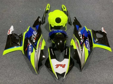2015-2018 Yamaha YZF R3/R25 Motorcycle Fairings - Yellow White Silver Blue Glossy Black UK