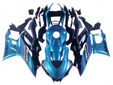 2019-2021 Yamaha YZF R3/R25 Motorcycle Fairing - Blue Black UK