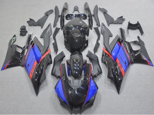2022-2024 Yamaha YZF R3/R25 Motorcycle Fairings - Glossy Black Blue Red UK