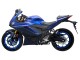 2022-2024 Yamaha YZF R3/R25 Motorcycle Fairing - Blue Matte Black UK
