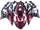 2022-2024 Yamaha YZF R3/R25 Motorcycle Fairing - Red White Glossy Black UK