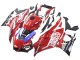 2022-2024 Yamaha YZF R3/R25 Motorcycle Fairings - Red Blue Black Lenovo Valsir UK