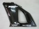 2000-2001 Yamaha YZF 1000 R1 Motorcycle Fairings - Glossy Black White Decal UK