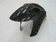 2000-2001 Yamaha YZF 1000 R1 Motorcycle Fairings - Glossy Black White Decal UK