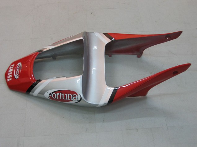 2000-2001 Yamaha YZF 1000 R1 Motorcycle Fairings - Silver Red Fortuna Motul UK