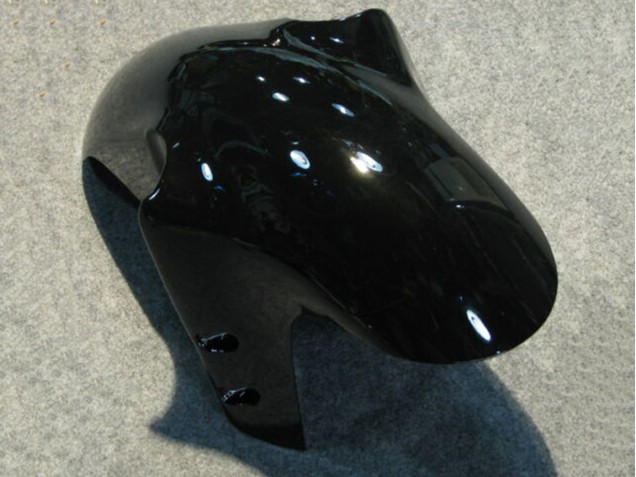 2000-2001 Yamaha YZF 1000 R1 Motorcycle Fairings - Glossy Black White Michelin UK