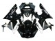 2000-2001 Yamaha YZF 1000 R1 Motorcycle Fairings - Glossy Black White Michelin UK