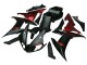 2002-2003 Yamaha YZF 1000 R1 Motorcycle Fairings - Red Black Flame UK