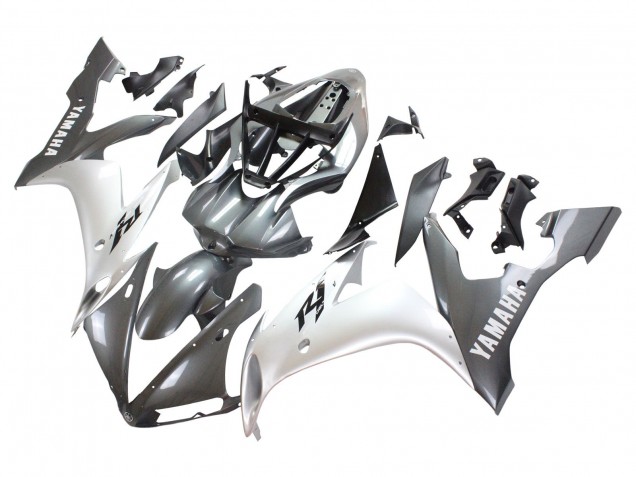 2004-2006 Yamaha YZF 1000 R1 Motorcycle Fairings - Silver Grey UK