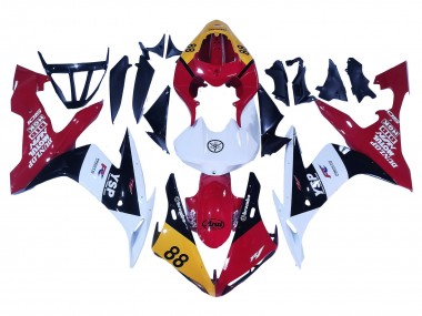 2004-2006 Yamaha YZF 1000 R1 Motorcycle Fairings - Yellow Red White Black YSP 88 UK