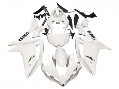 2007-2008 Yamaha YZF 1000 R1 Motorcycle Fairings - White Black UK