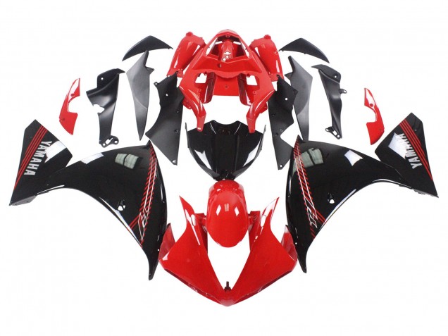 2009-2011 Yamaha YZF 1000 R1 Motorcycle Fairing - Red Black UK