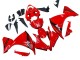 2012-2014 Yamaha YZF 1000 R1 Motorcycle Fairing - Red Glossy Black UK