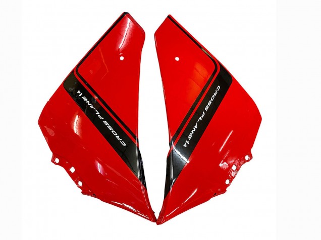 2012-2014 Yamaha YZF 1000 R1 Motorcycle Fairing - Red Glossy Black UK
