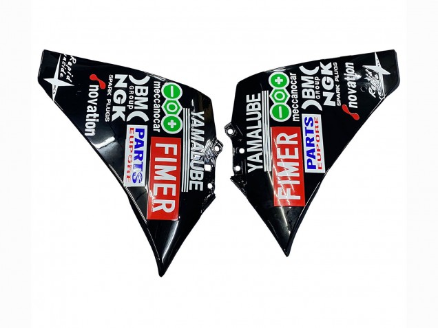 2012-2014 Yamaha YZF 1000 R1 Motorcycle Fairings - Glossy Black White Red Fimer Yamalube Sterilgarda 87 UK