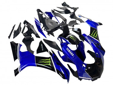 2015-2019 Yamaha YZF 1000 R1 Motorcycle Fairings - Blue Glossy Black Green Monster UK