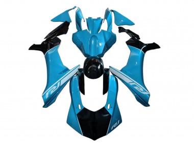 2020-2025 Yamaha YZF 1000 R1 Motorcycle Fairing - Blue Glossy Black UK